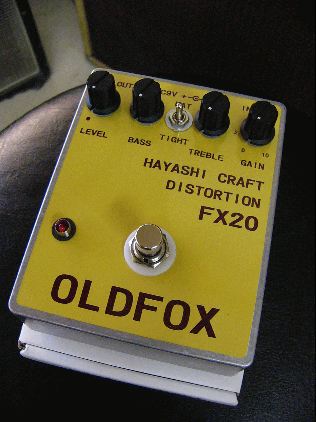 廃盤HAYASHI CRAFT Distortion FX-20 Old Fox田中ヤコブ